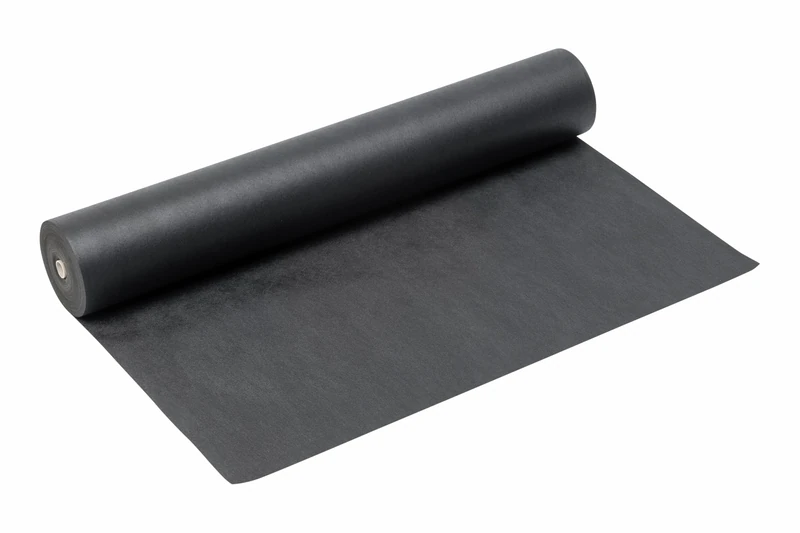 Meister Weed Control Fabric 50 x 1 m - 150 g/m² - Black Weed Control Film Against Weeds and Frost - Breathable, Retains Heat and Moisture
