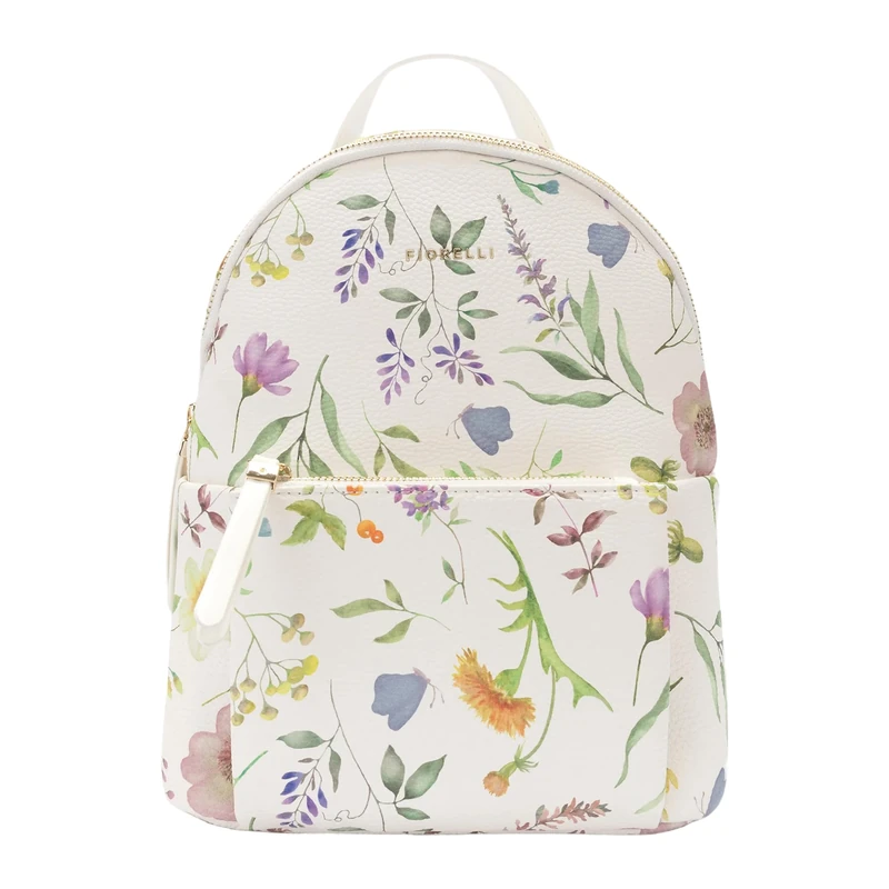 Fiorelli Women's Ally Backpack, Stylish Small Rucksack with Adjustable Straps & Pockets, Faux Leather, Sprinkled Bloom Floral Print
