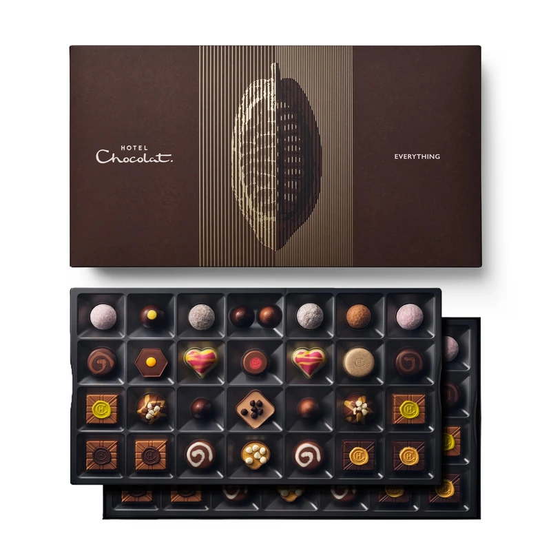 Hotel Chocolat Everything 58-Piece Boxed Selection | Chocolate Box