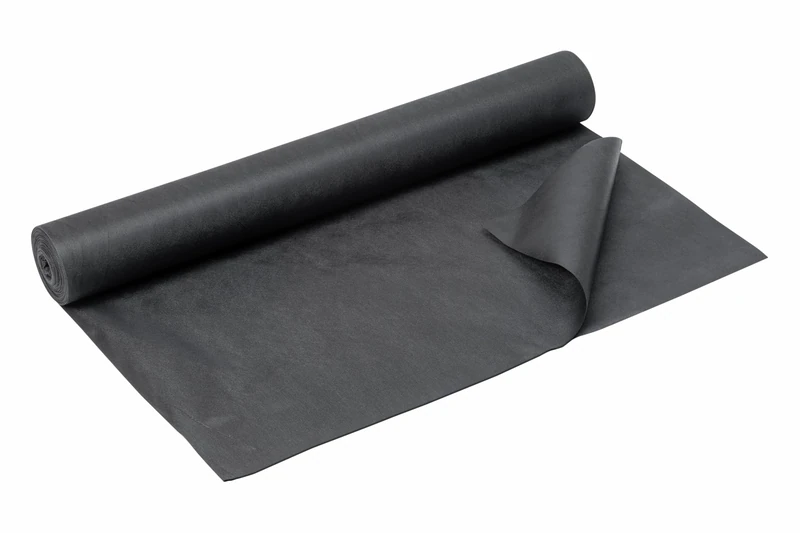 Meister Weed Control Fabric 15 x 2 m - 150 g/m² - Black Weed Control Film Against Weeds and Frost - Breathable, Retains Heat and Moisture