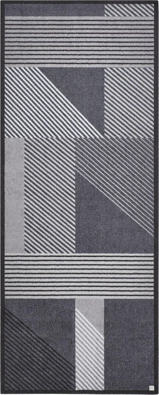 Barbara Becker Doormat Sense Dirt Trapper Mat Washable for Entrance Area Apartment Door Mat Anthracite 67 x 170 cm