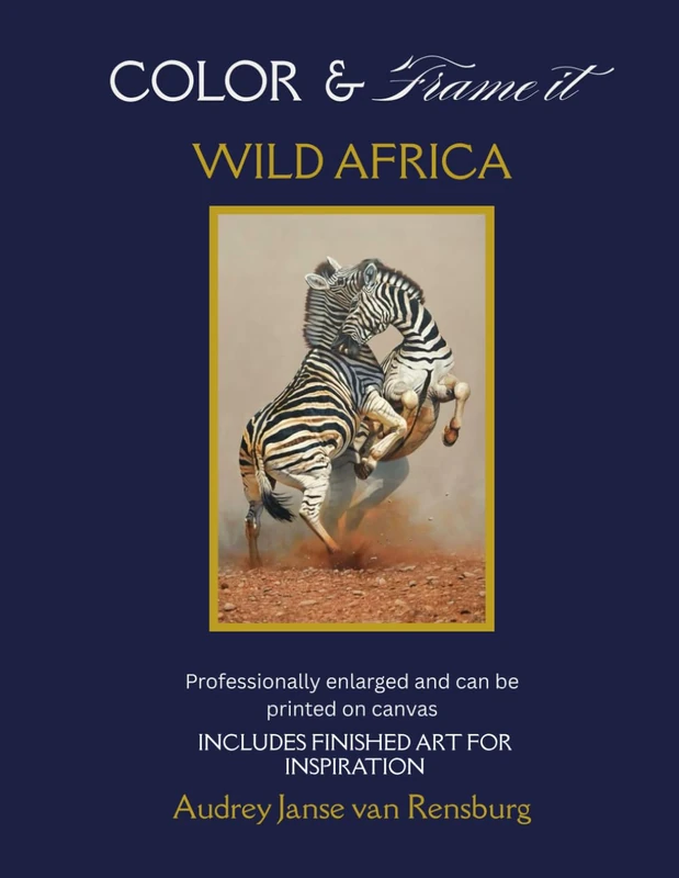 COLOR & FRAME IT: WILD AFRICA