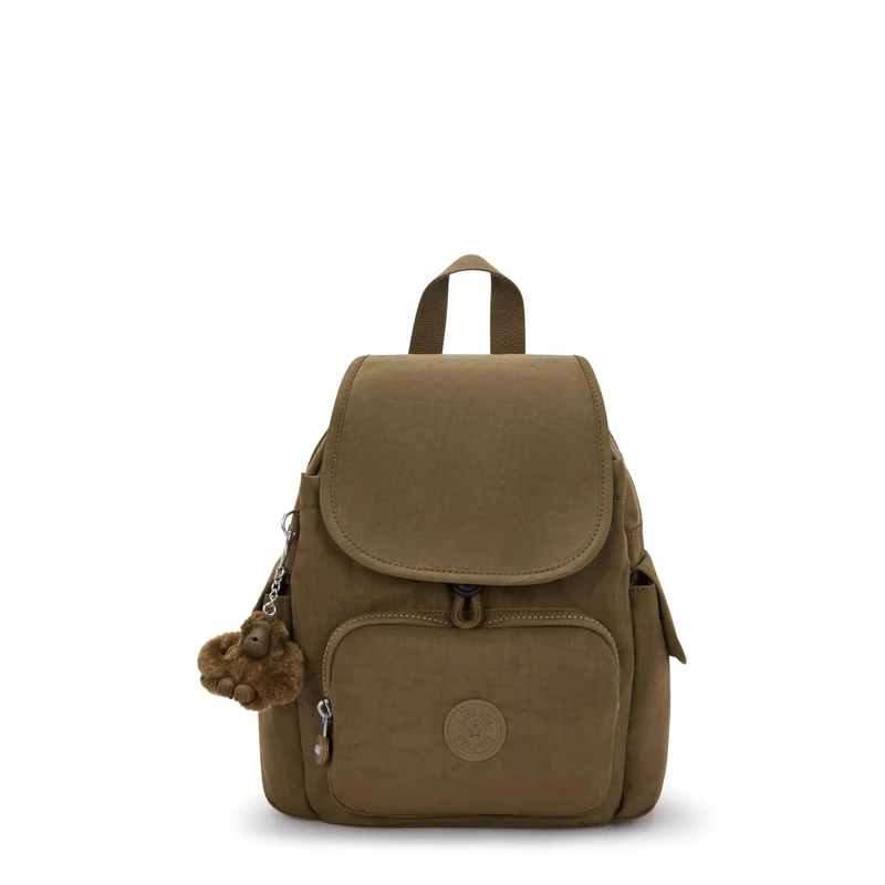 Kipling CITY PACK MINI Smooth Khaki