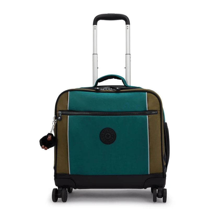 Kipling NEW STORIA Large Wheeled Bag, Carry On, Black Khaki Bl