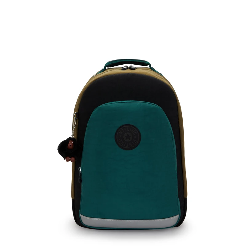Kipling CLASS ROOM Medium backpack, Black Khaki Bl