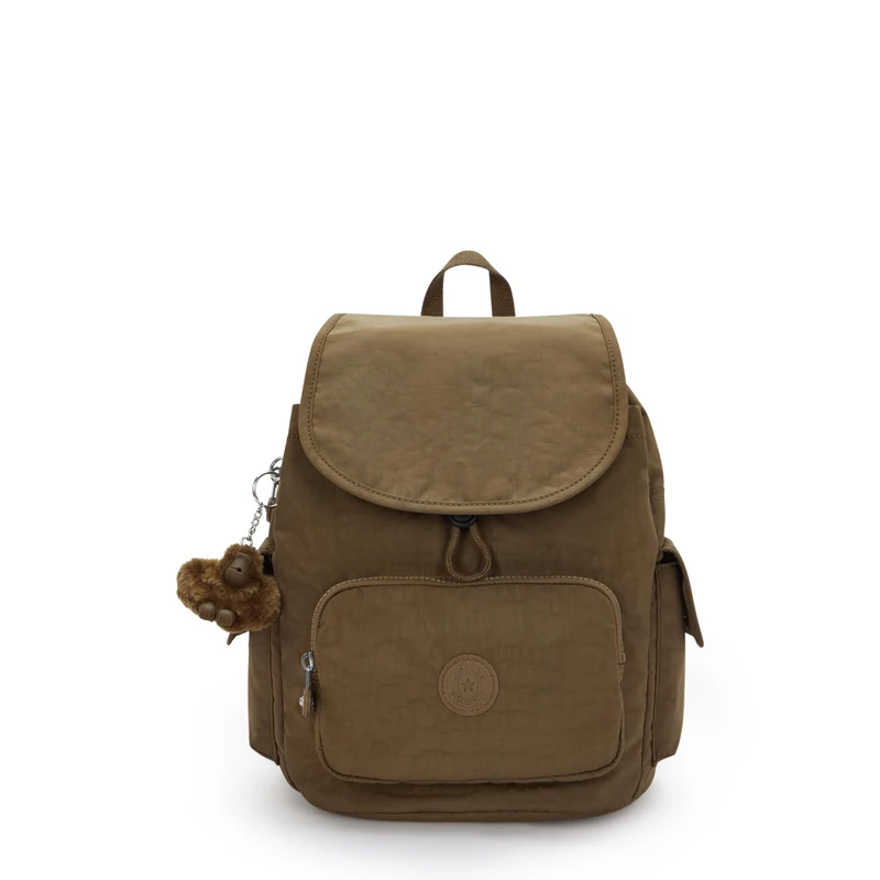 Kipling CITY PACK S Smooth Khaki