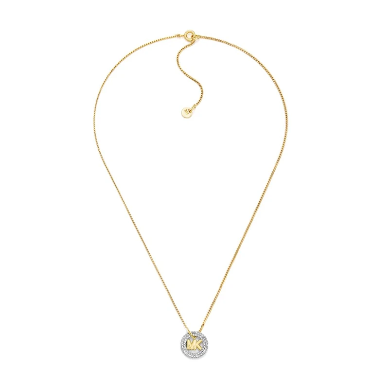 Michael Kors Premium Women's Gold-Tone Brass Necklace, MKJ8546931