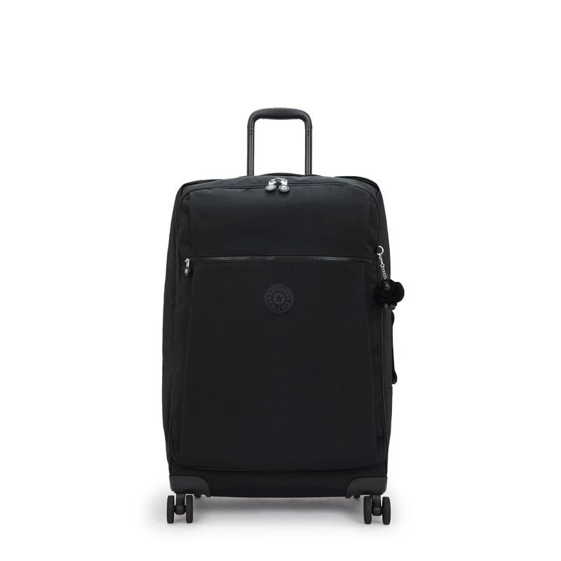 Kipling Darcey UP M Suitcase with Wheels, Upright, Black Noir