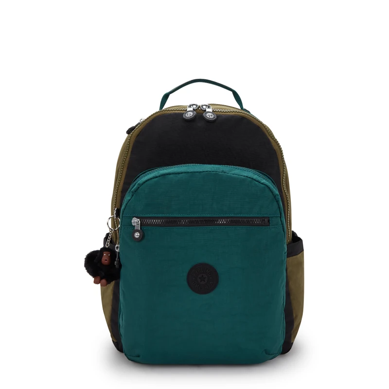 Kipling SEOUL Black Khaki Bl - Image 1