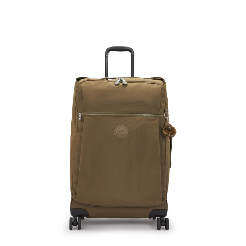 Kipling Darcey UP M Suitcase with Wheels, Upright, Smooth Khaki