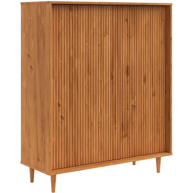 Jerzy Highboard 100 cm with 2 doors in Stain Wax