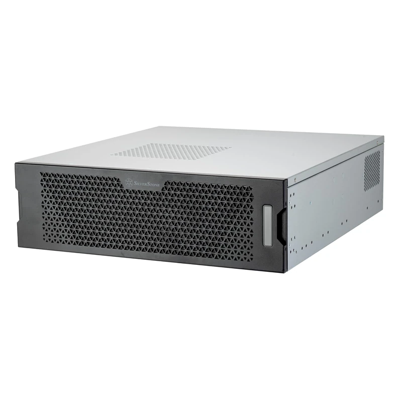 Silverstone Technology RM32 3U Rack Mount Server Chassis with Support for 4 Slot High-End Graphics and 360mm Radiators SST-RM32