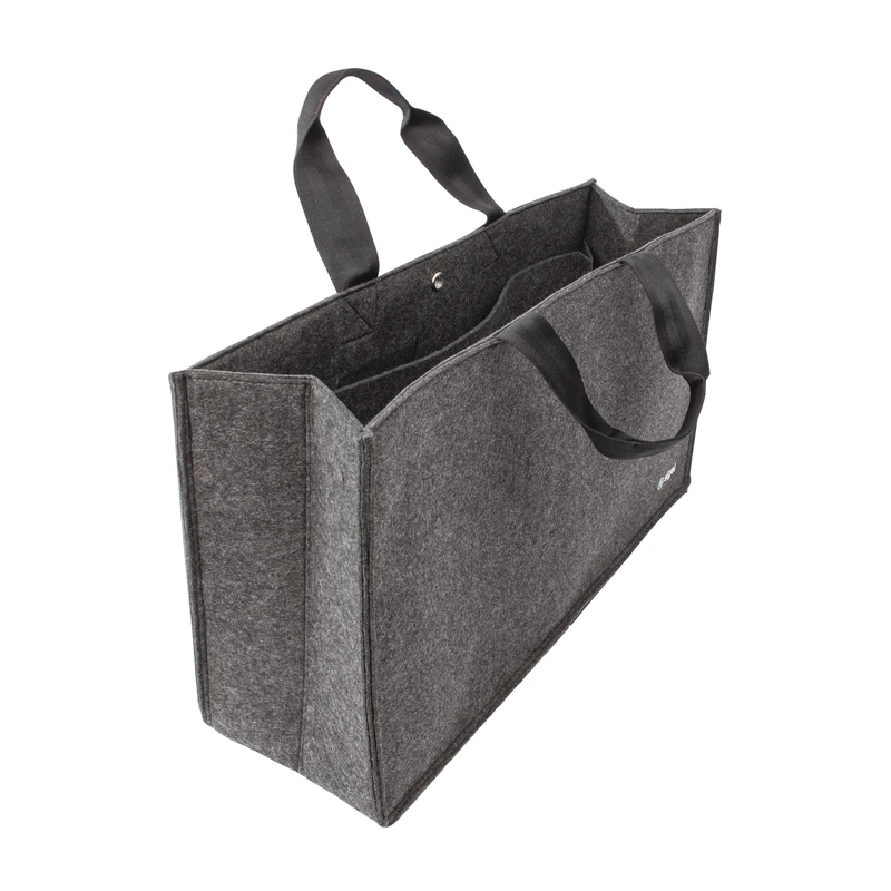 SIGEL BA433 Desk-Sharing Bag Basic L - Synthetic Felt - Dark Grey - 50 x 28 x 15 cm