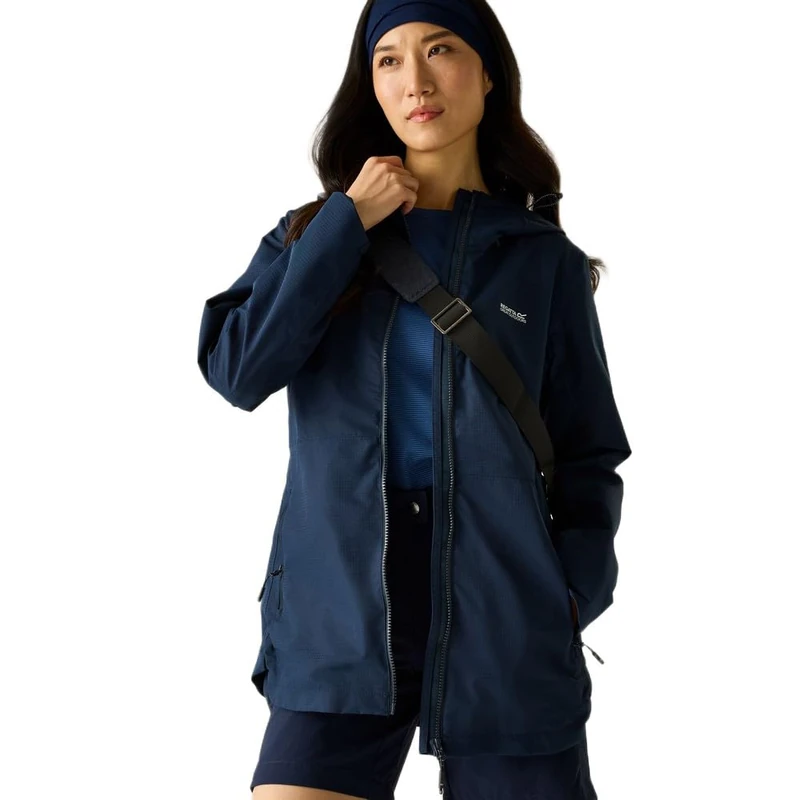 Regatta Womens Hamara IV Waterproof Shell Jacket Breathable Hiking Walking Coat