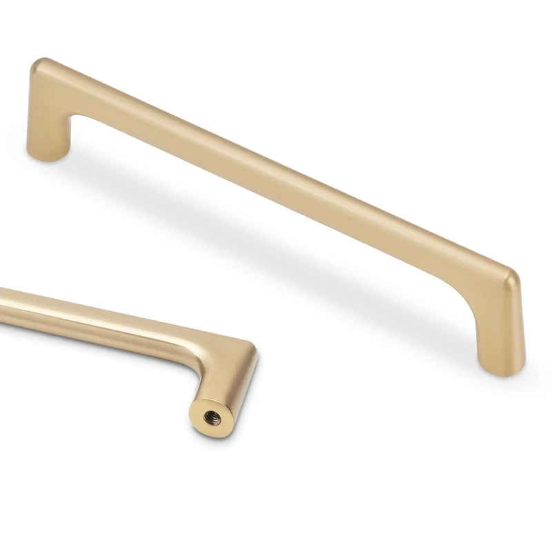 BUKOBYHE 20 Pack 5 Inch(128mm) Cabinet Pulls Champagne Bronze Kitchen Cabinet Pulls Drawer Pulls Solid Cabinet Hardware