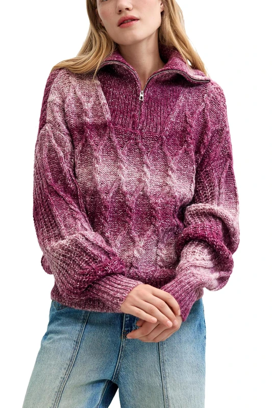 Desigual Jers_Otto Women's Sweatshirt, red, M
