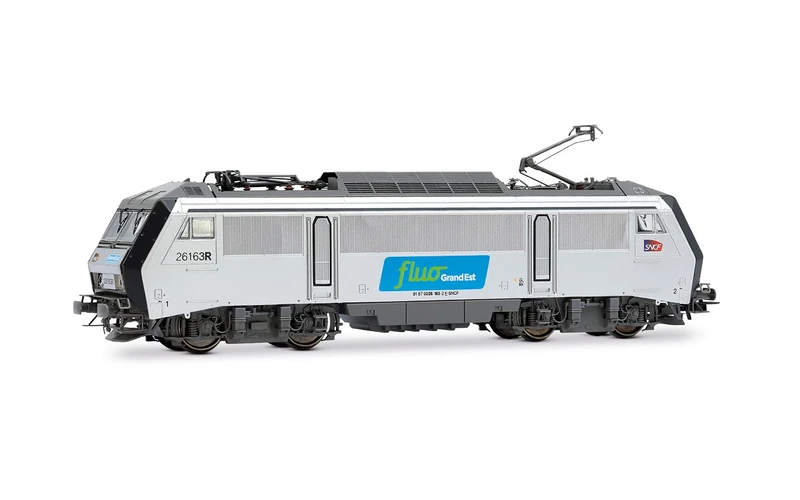 Jouef HJ2470 SNCF, BB 26163R, "fluo Grand Est", ep. VI Locomotive - Electric