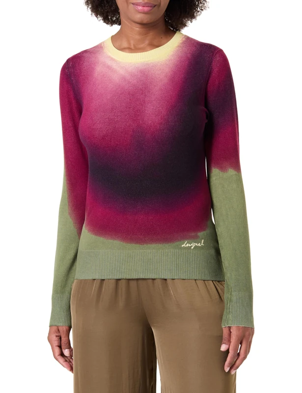 Desigual Jers_veget Women's Sweatshirt, red, M