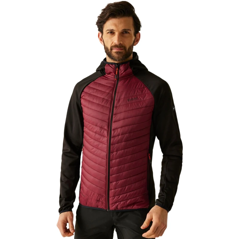 Regatta Mens Andreson Hybrid Quilted Jacket Water Repellent Insulated Walking Coat