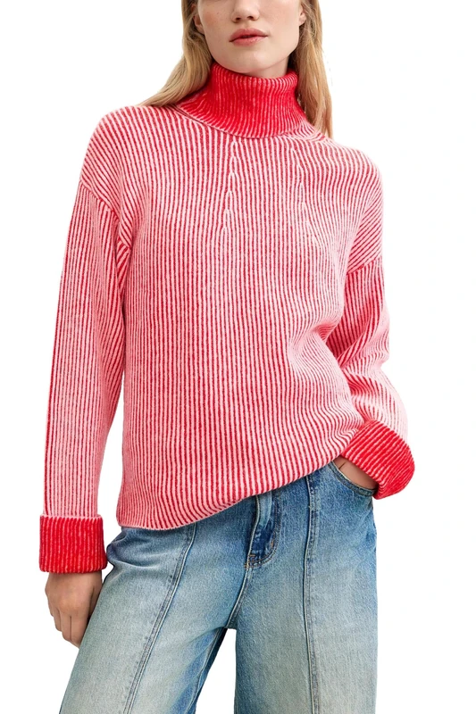 Desigual JERS_Emy Women's Sweatshirt, red, S