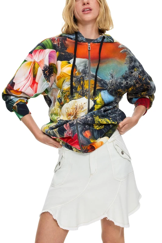 Desigual Women's Sweatshirt Multicolor S