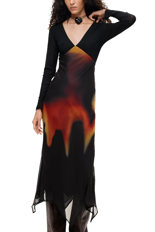 Desigual Women's Black Dress M