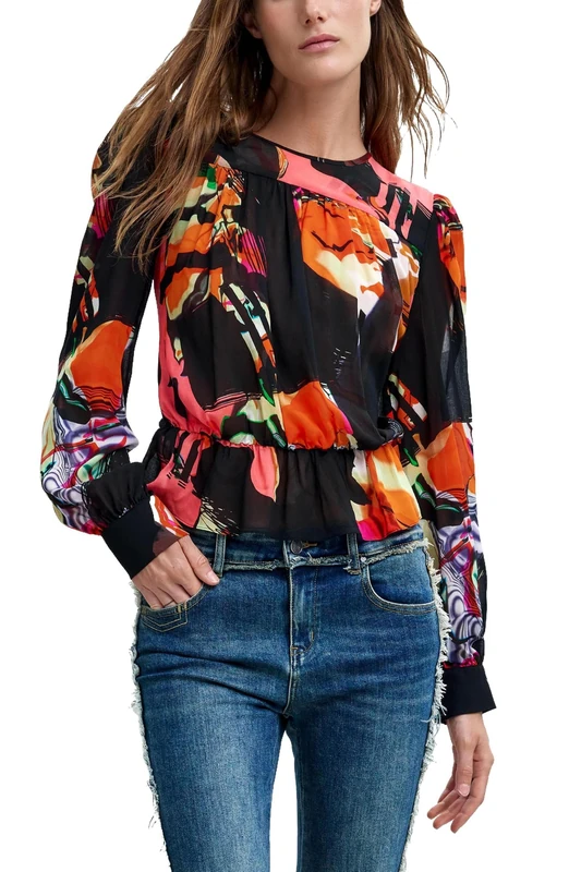 Desigual Women's Blouse Multicolor XL