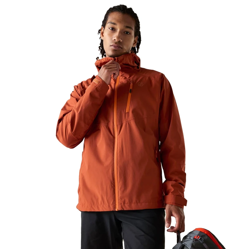 Dare 2b Men's Breathe Out Hiking Jacket, Waterproof Windproof Breathable Walking Coat - Image 1