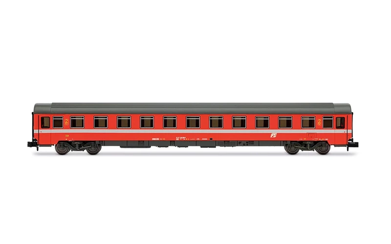 Arnold HN4493 FS, 2-unit pack UIC-Z1, 2nd class Eurofima C1 livery + 2nd class "Bandiera" livery, ep. V Rolling Stock - Coaches