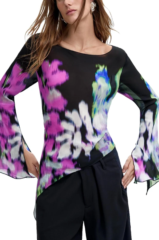 Desigual Women's Blouse Black XS