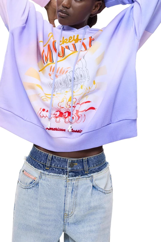 Desigual Women's Sweatshirt Red M
