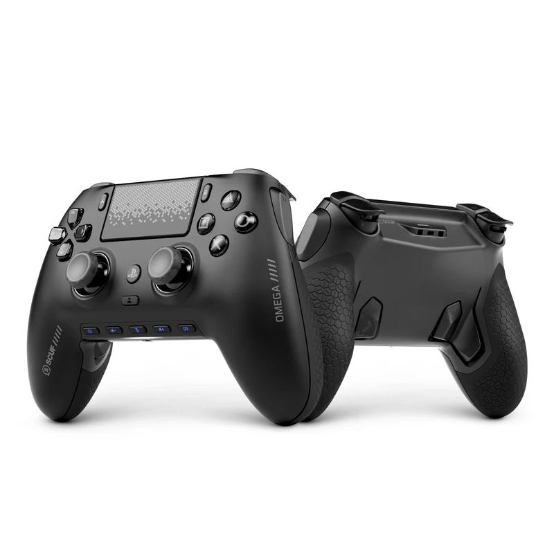 SCUF OMEGA PS5 Wireless Performance Controller – Officially Licensed, 11 Custom Inputs, Instant Triggers, Low Latency, TMR Durable Thumbsticks – Windows PC Compatible – Black