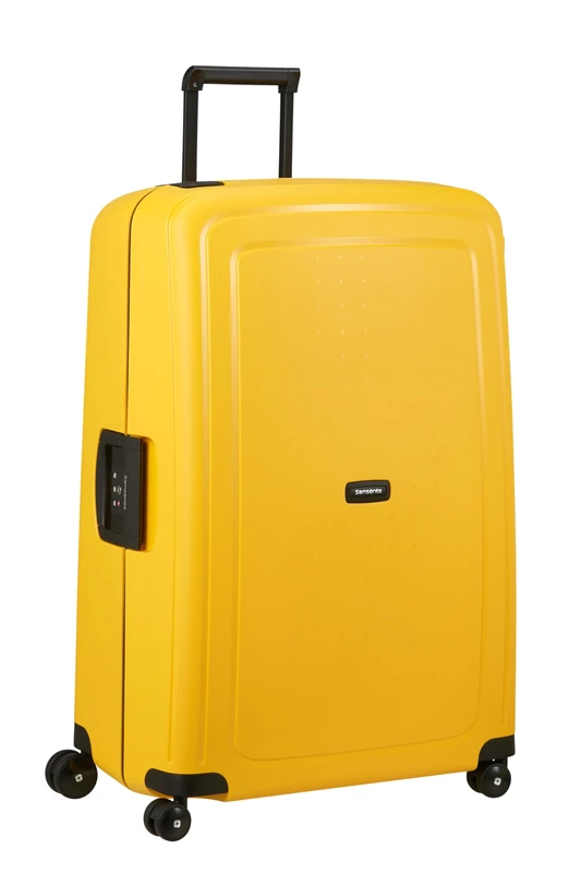 Samsonite S'Cure - Spinner XL, Suitcase, XL (81 cm), 138 L, Yellow (Citrus)