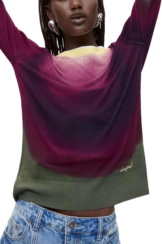 Desigual JERS_veget Women's Sweatshirt, red, XS