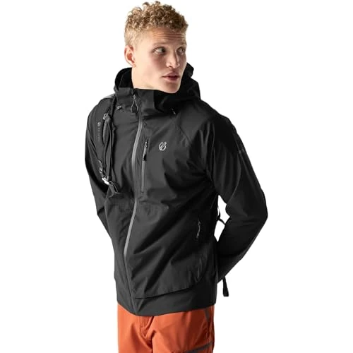 Dare2b Men's Switch Out III Hiking Jacket, Waterproof Breathable Windproof Walking Coat