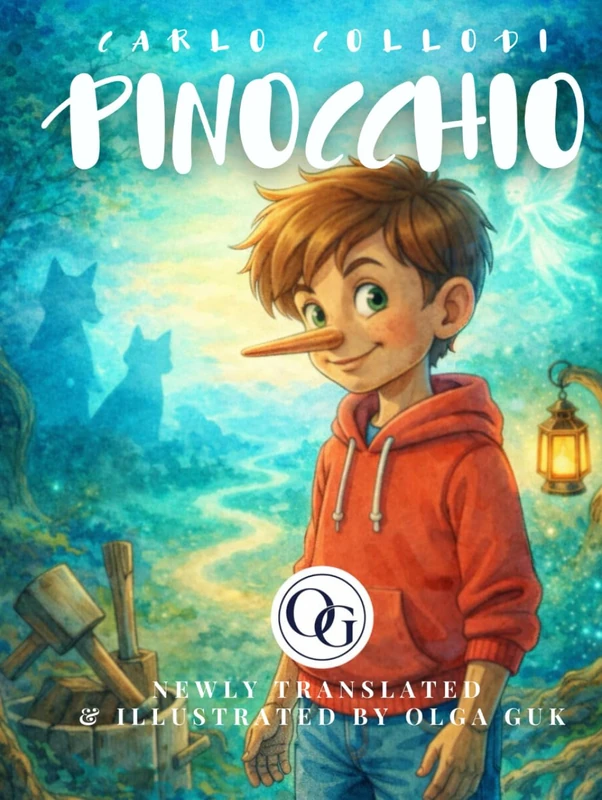 Pinocchio – The Complete Original Story | Unabridged Translation & Illustrations by Olga Guk | OLLI GUK EDITIONS