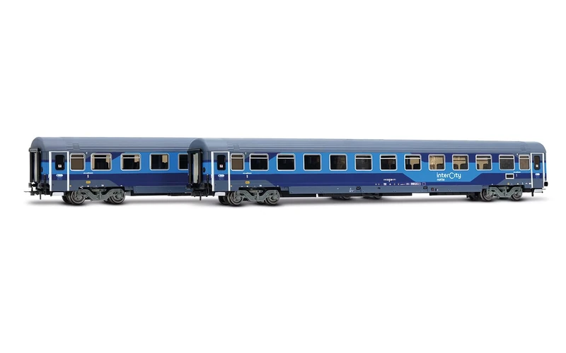 Rivarossi HR4408 FS, 2-unit pack Z1 coaches rebuilt, new Intercity Notte livery, ep. VI Rolling Stock - Coaches