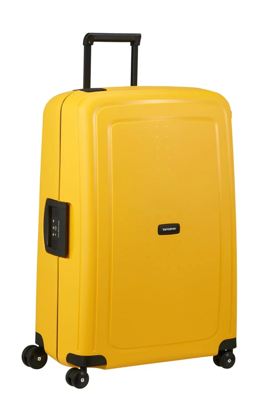 Samsonite S'Cure Spinner L Suitcase - 102L Yellow Citrus