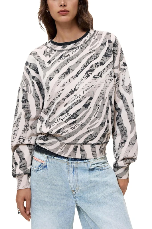 Desigual Women's Sweatshirt Black XS