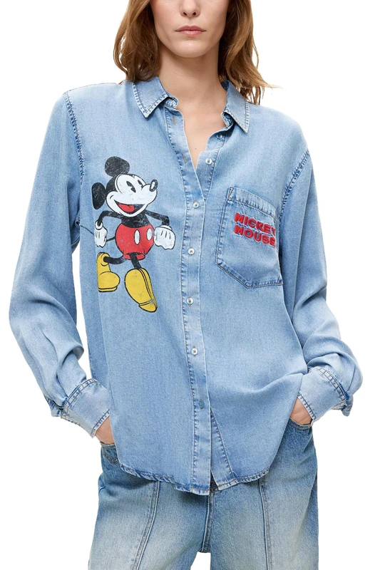 Desigual Women's Blue Shirt M