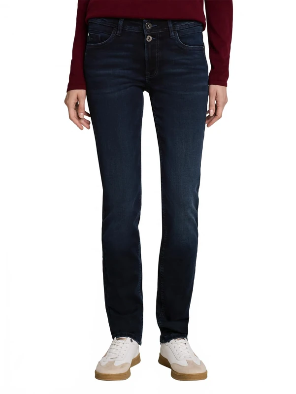 TOM TAILOR Damen TTLIVA Straight Jeans