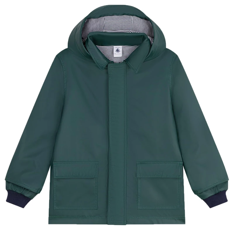 Petit Bateau Children's Iconic Raincoat, 3 Years, Tree