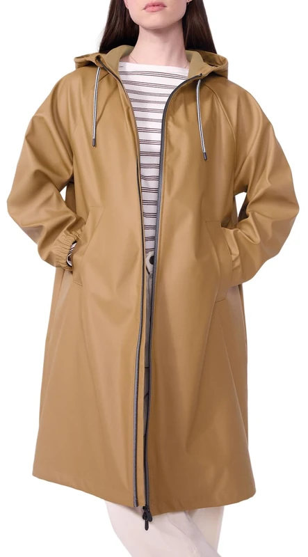 Petit Bateau Long Waxed Woman Two-tone, M, Latte