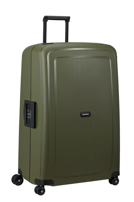 Samsonite S'Cure - Spinner XL, Suitcase, XL (81 cm), 138 L, Green (Olive)
