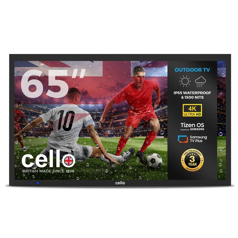 Cello COD65TZ 65-inch 4K Outdoor Smart LED TV - Tizen OS
