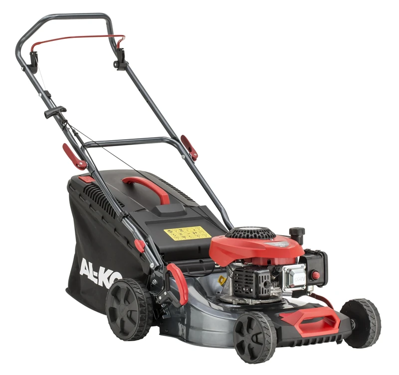 AL-KO Easy 4.16 P-D Petrol Lawnmower, 41 cm Cutting Width, 1.2 kW Engine Power, Central Cutting Height Adjustment, Sheet Steel Housing, for Lawns up to 600 m²