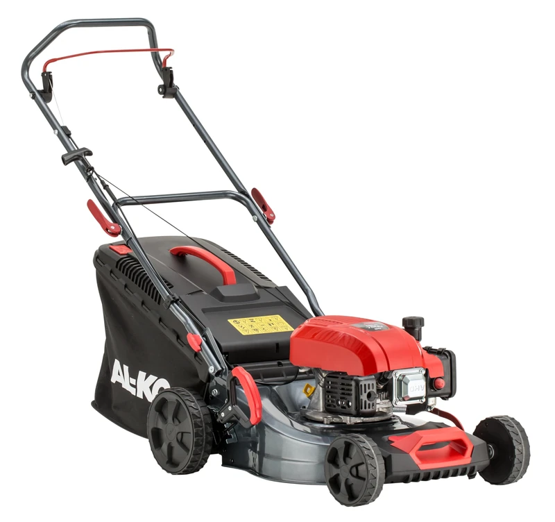 AL-KO Easy 4.26 P-D Petrol Lawnmower, 41 cm Cutting Width, 1.9 kW Engine Power, Central Cutting Height Adjustment, Sheet Steel Housing, for Lawns up to 800 m²