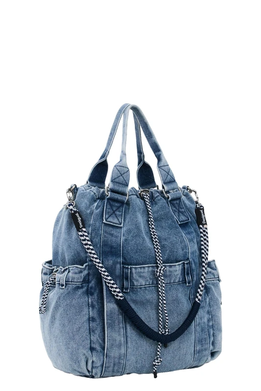 Desigual Backpack Woman Blue One size - Image 1