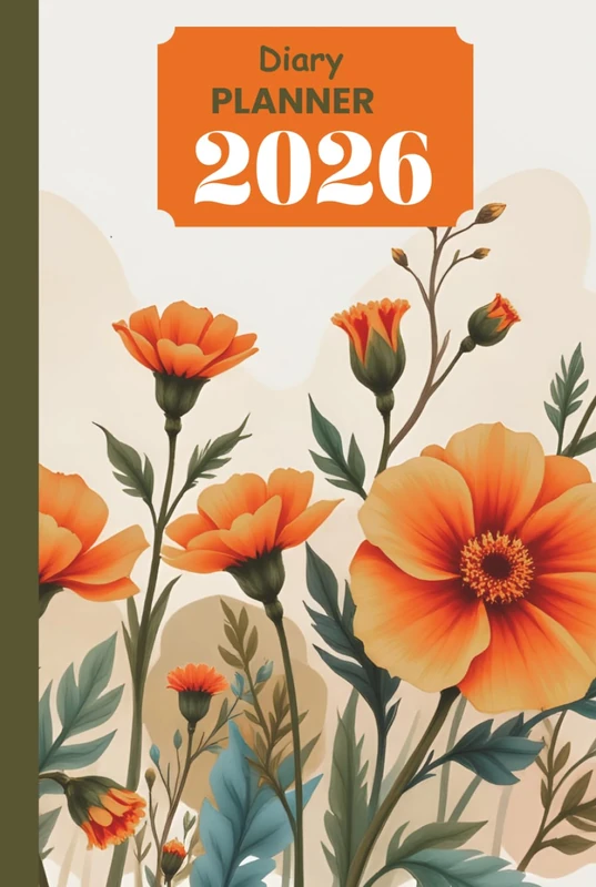 DIARY PLANNER - YEAR 2026: “A Daily Companion to help you stay Focused and enhance Productivity”