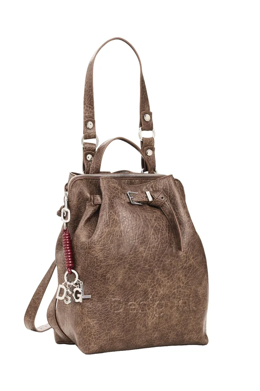 Desigual Backpack Woman Brown One size